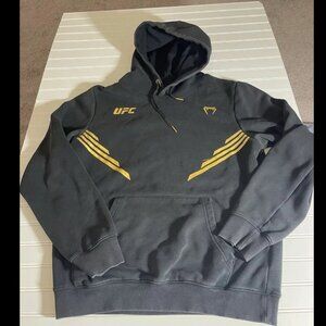 UFC Venum Hoodie Men's Large Fight Night Walkout Pullover Sweatshirt